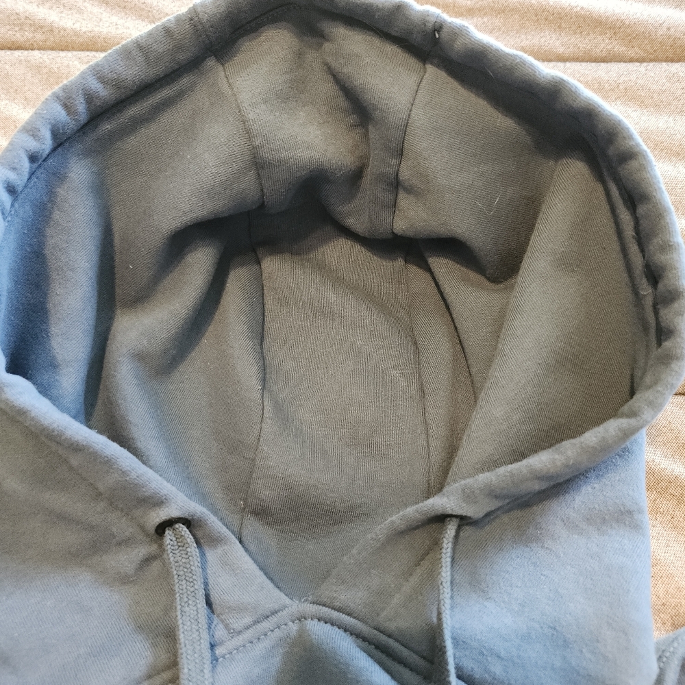 Vans Delicious Embroidered Front Logo Pouch Hoodie in Vans Teal Size S - Picture 12 of 12